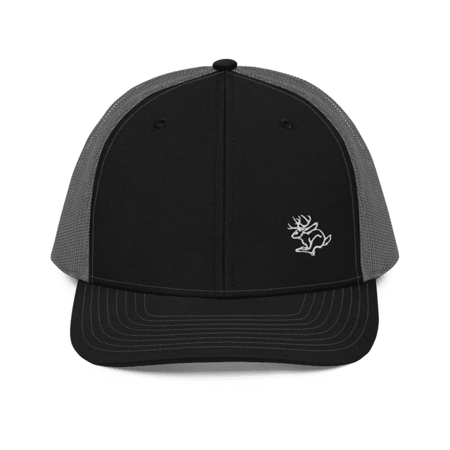 Black / Charcoal Trucker Cap